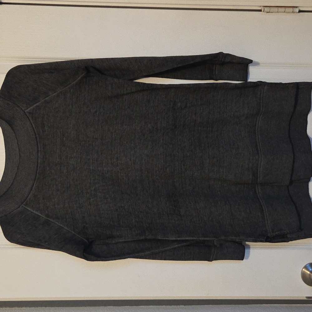 Maurices Gray Marl Long Sleeve Tunic/Dress. Size S.